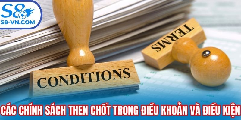 Các chính sách then chốt trong điều khoản và điều kiện