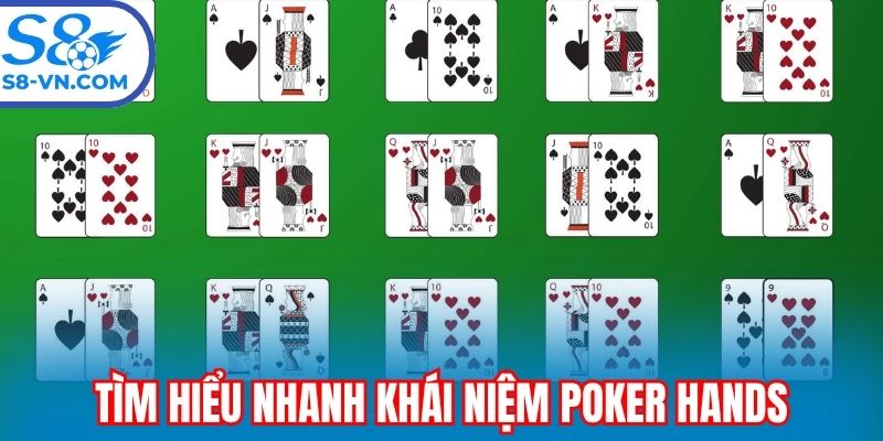 Tìm hiểu khái niệm về Poker hands