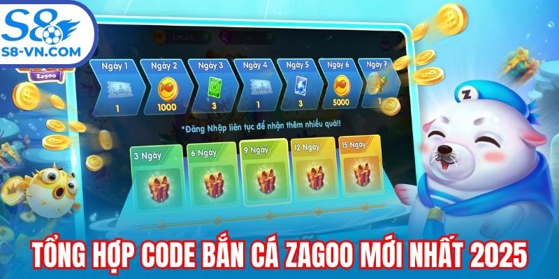 Tổng hợp code bắn cá Zagoo mới nhất 2025